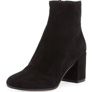 Vince black suede Blakely ankle booties